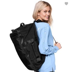 Victoria Secret Pink duffle Backpack Black